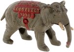 LANDON "LAND ON ROOSEVELT 1936" FIGURAL ELEPHANT.