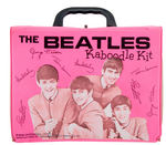 “THE BEATLES KABOODLE KIT” RARE AND DESIRABLE HOT PINK COLOR VARIETY.