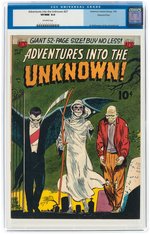 "ADVENTURES INTO THE UNKNOWN" #27 JANUARY 1952 CGC 9.0 VF/NM.