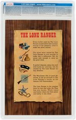 "LONE RANGER'S WESTERN TREASURY" #1 SEPTEMBER 1953 CGC 9.2 NM-.