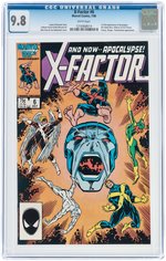 "X-FACTOR" #6 JULY 1986 CGC 9.8 NM/MINT.