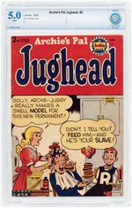 "ARCHIE'S PAL JUGHEAD" #2 JANUARY 1950 CBCS 5.0 VG/FINE.