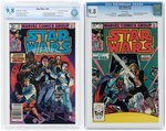 "STAR WARS" #70 CBCS 9.8 NM/MINT & #71 CGC 9.8 NM/MINT PAIR.