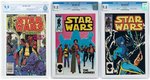 "STAR WARS" CBCS/CGC TRIO.