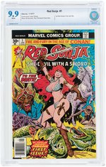 "RED SONJA" #1 JANUARY 1977 CBCS 9.9 MINT.