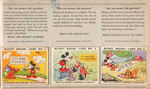 “MICKEY MOUSE” VOL. 1 GUM CARD ALBUM (SECOND VERSION) WITH COMPLETE SET OF CARDS.