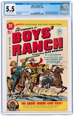 "BOYS' RANCH" #1 OCTOBER 1950 CGC 5.5 FINE-.