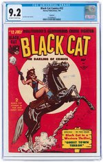 "BLACK CAT COMICS" #12 JULY 1948 CGC 9.2 NM- ROCKFORD PEDIGREE.