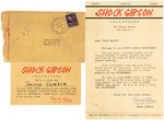 "SPEED COMICS - SHOCK GIBSON VOLUNTEERS" CLUB KIT.