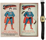 "SUPERMAN" BOXED NEW HAVEN WRIST WATCH.