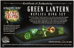 GREEN LANTERN "FX 96" RING & "PLANET KRYPTON" BOXED RING SET.