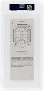 1982 SUPER BOWL XVI FULL TICKET PSA GRADED EX-MT 6.