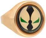 "TODD McFARLANE'S SPAWN COLLECTORS RING" GOLD & SILVER LIMITED EDITION PAIR & IMAGE COMICS RING.