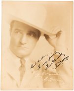 TOM MIX SIGNED PHOTO.