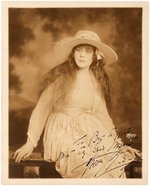 SILENT FILM STAR THEDA BARA SIGNED PHOTO.