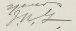 JOHN N. GARNER HANDWRITTEN AND SIGNED NOTE.