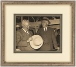 FRANKLIN D. ROOSEVELT & JOHN N. GARNER OVERSIZED PHOTO SIGNED BY BOTH.