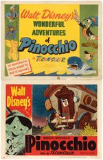 "PINOCCHIO" LOBBY CARD LOT.