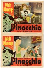 "PINOCCHIO" LOBBY CARD LOT.