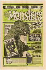 "THE MONSTER TIMES" MAGAZINE FULL RUN W/SLIPCASE.