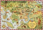 "TARZAN JUNGLE MAP AND TREASURE HUNT" CANADIAN VERSION PREMIUM GAME.