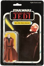 "STAR WARS: RETURN OF THE JEDI" BEN (OBI-WAN) KENOBI PALITOY CARDED FIGURE.