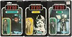 "STAR WARS: RETURN OF THE JEDI" CARDED IMPERIAL ACTION FIGURE TRIO.