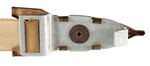 "SPACE PATROL" CHILDS BELT WITH DECODER BUCKLE AND SMOKE GUN.