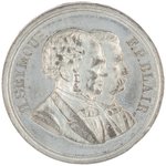 SEYMOUR & BLAIR HIGH RELIEF TOKEN DeWITT 1868-1.