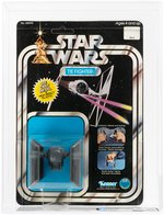 "STAR WARS - TIE FIGHTER - DV (SMALL WINGS) DIE-CAST" 12 BACK DCA 90 NM+/MT (PRE-PRODUCTION SAMPLE).