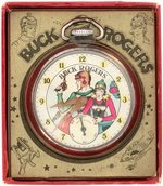 "BUCK ROGERS IN THE 25TH CENTURY" POCKET WATCH WITH BOX & INSERT.