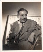 WALT DISNEY STUDIO ARTIST-SIGNED PHOTO.