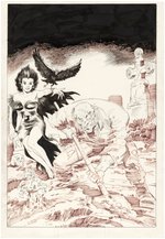 JOE STATON & GRAY MORROW "GRAVE TALES" HAMILTON COMICS HORROR ORIGINAL ART.