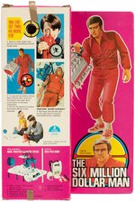 "THE SIX MILLION DOLLAR MAN" & "THE BIONIC WOMAN" BOXED ACTION FIGURE PAIR.