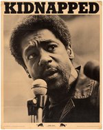 "KIDNAPPED" BOBBY SEALE PORTRAIT POSTER ISSUED BY THE BLACK PANTHER PARTY.