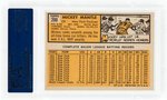 1963 TOPPS MICKEY MANTLE #200 PSA NM 7.