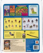 "TEENAGE MUTANT NINJA TURTLES - METALHEAD" SERIES 2 19 BACK AFA 85 Y-NM+ (W/O YELLOW STARBURST).