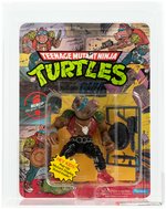 "TEENAGE MUTANT NINJA TURTLES - BEBOP" SERIES 1 10 BACK AFA 80+ NM (POP-UP DISPLAY).