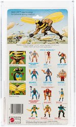"MASTERS OF THE UNIVERSE - BUZZ-OFF" SERIES 3 12 BACK AFA 85 NM+.