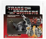 "TRANSFORMERS SERIES 2 DINOBOT SLUDGE" AFA 80 NM.