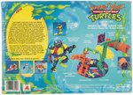 TEENAGE MUTANT NINJA TURTLES SURFER LEO WITH MONDO MUTANT SURFER TUBE FACTORY SEALED.