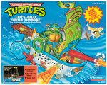 TEENAGE MUTANT NINJA TURTLES LEO'S JOLLY TURTLE TUBBOAT FACTORY SEALED.