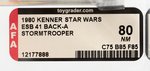 "STAR WARS: THE EMPIRE STRIKES BACK - STORMTROOPER" 41 BACK-A AFA 80 NM.