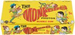 "THE MONKEES" SECOND SERIES FULL GUM CARD DISPLAY BOX-CANADIAN ISSUE/YELLOW BOX VARIETY.