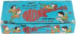 "THE MONKEES" SECOND SERIES FULL GUM CARD DISPLAY BOX-CANADIAN ISSUE/BLUE BOX VARIETY.