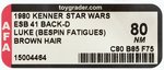 "STAR WARS: THE EMPIRE STRIKES BACK - LUKE SKYWALKER (BESPIN FATIGUES)" 41 BACK-D AFA 80 NM.