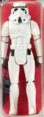 "STAR WARS - STORMTROOPER" 20 BACK-I AFA 85 NM+ (SECRET STAR WARS ACTION FIGURE STICKER).