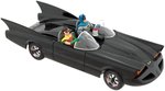 "BATMOBILE" COLLECTIBLE REPLICA PAIR BY DANBURY MINT & DC DIRECT.