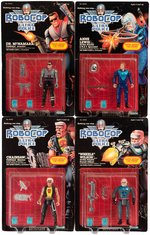 "ROBOCOP AND THE ULTRA POLICE" KENNER ROBO-JAILER AND LOT OF FOUR FIGURES.