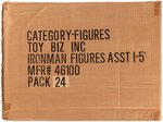 TOY BIZ IRON MAN 1994 CASE OF 24 ACTION FIGURES.